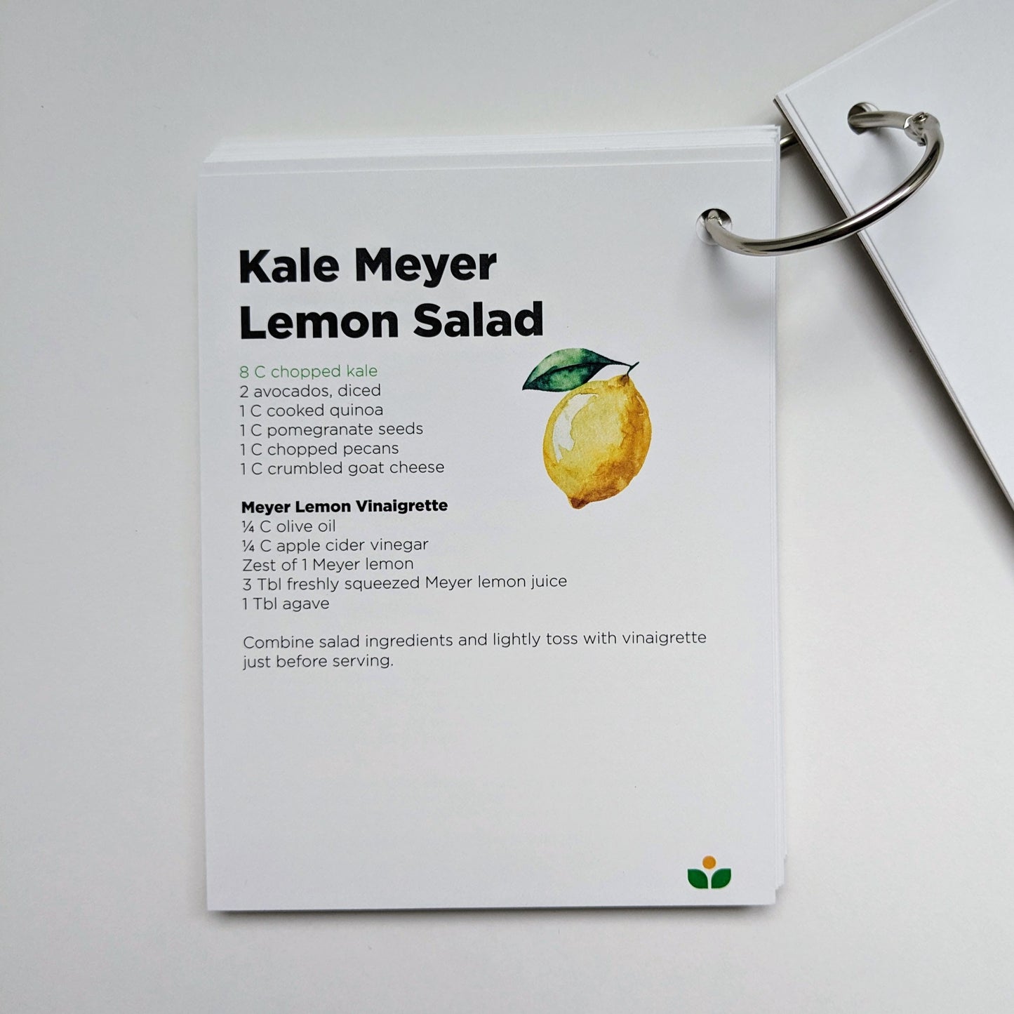 kale lemon salad recipe